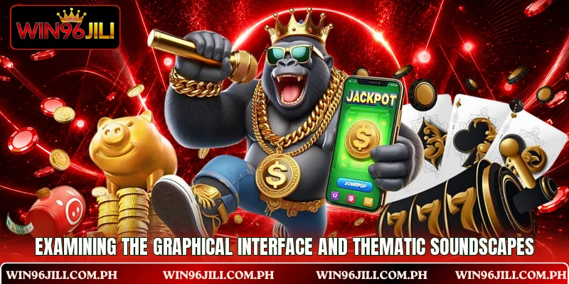 Examining the graphical interface and thematic soundscapes Examining the graphical interface and thematic soundscapes
