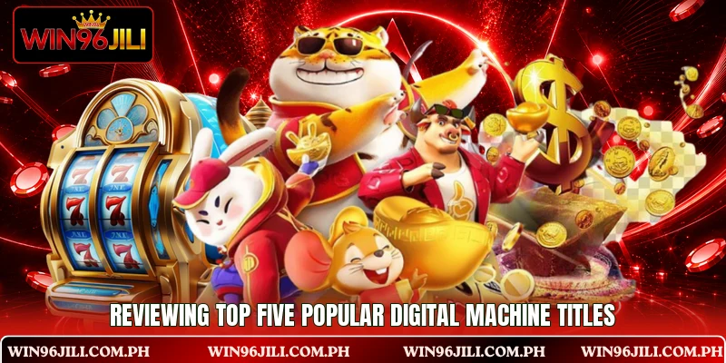 Reviewing top five popular digital machine titles Reviewing top five popular digital machine titles