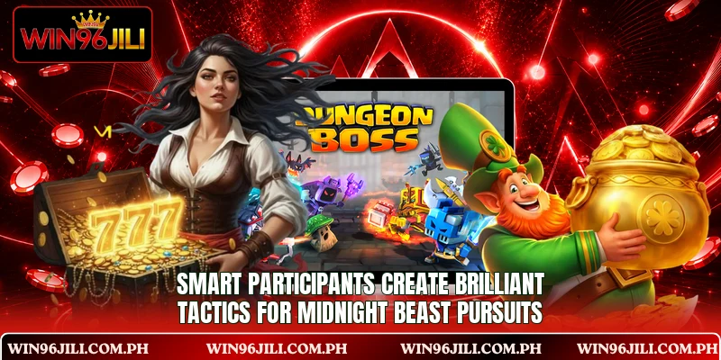 Smart participants create brilliant tactics for midnight beast pursuits Smart participants create brilliant tactics for midnight beast pursuits