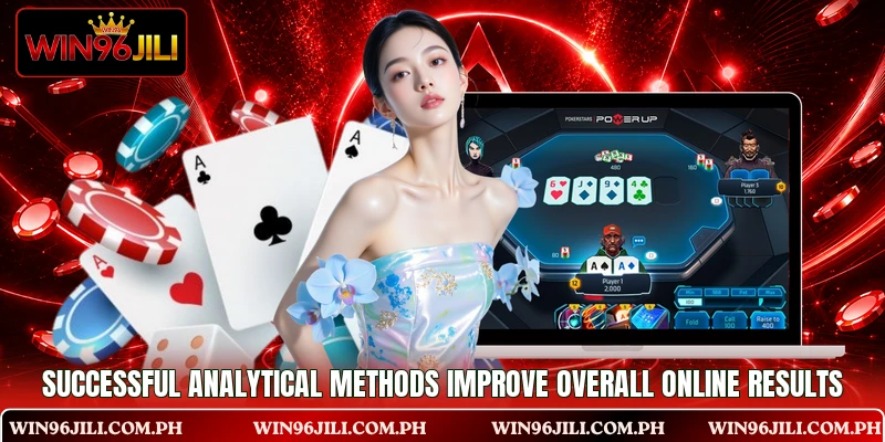 Successful analytical methods improve overall online results Successful analytical methods improve overall online results