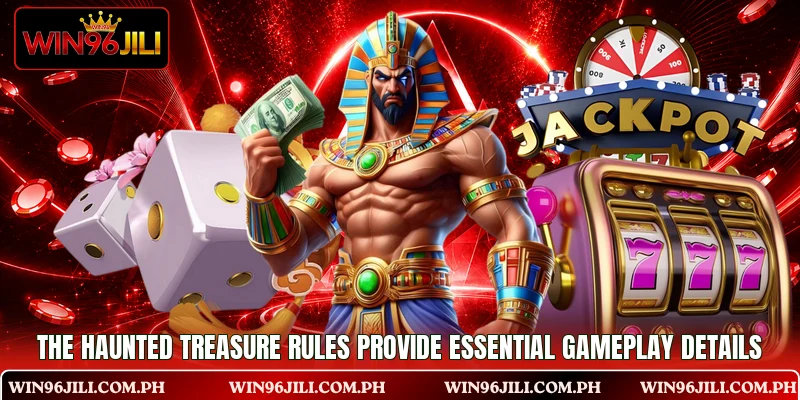 The Haunted Treasure rules provide essential gameplay details The Haunted Treasure rules provide essential gameplay details